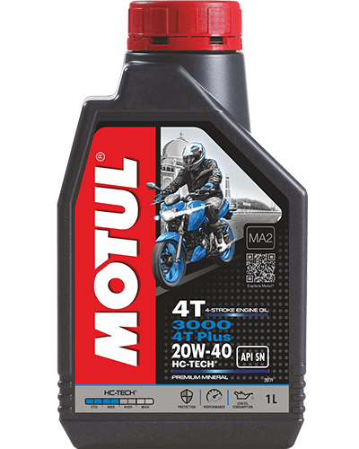 3000 4T PLUS 20W40 Bike Engine Oil