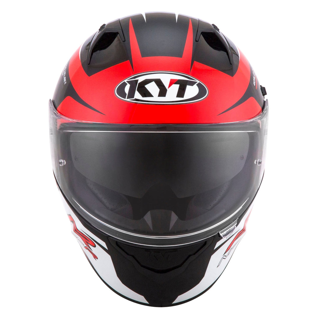 KYT NFR Track Red Gloss Helmet