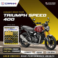 Ceramic Brake Pads For Triumph Speed 400 - Front - CRM8609