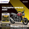Ceramic Brake Pads For Triumph Speed 400 - Rear - CRM359