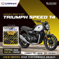 Ceramic Brake Pads For Triumph Speed T4 - Rear - CRM359