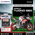 Sintered Brake Pads For Aprilia Tuono 660 (2020 Onwards) - Front - CB036 - 2 Sets
