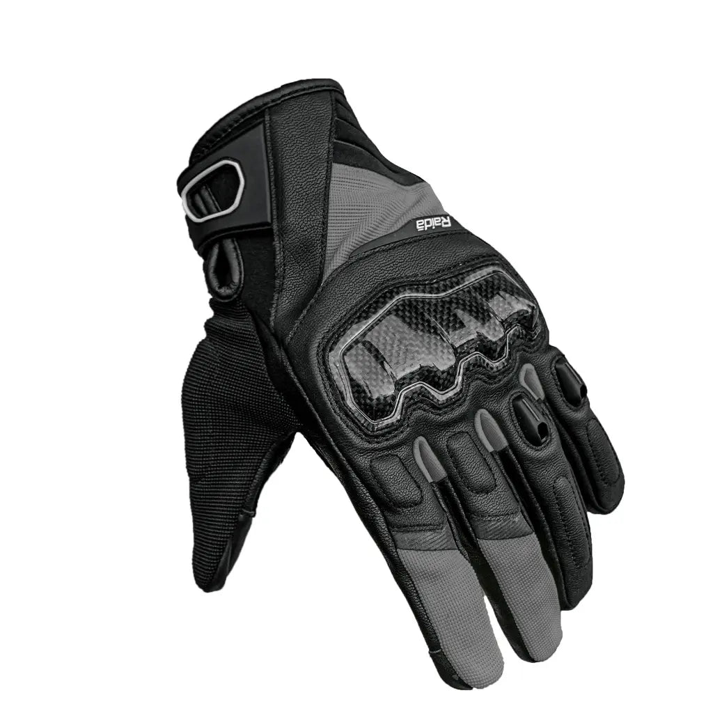 Raida Carbonite Gloves | Grey