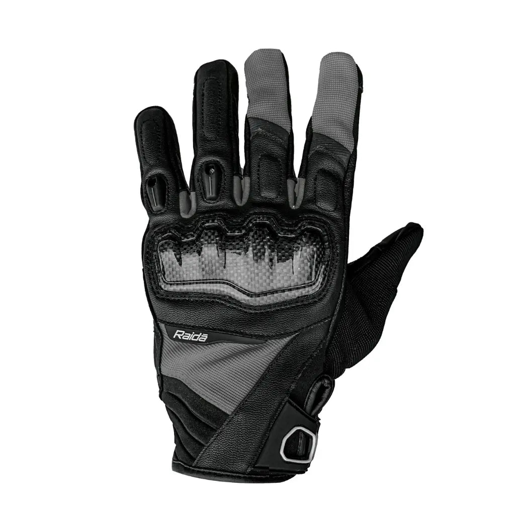 Raida Carbonite Gloves | Grey