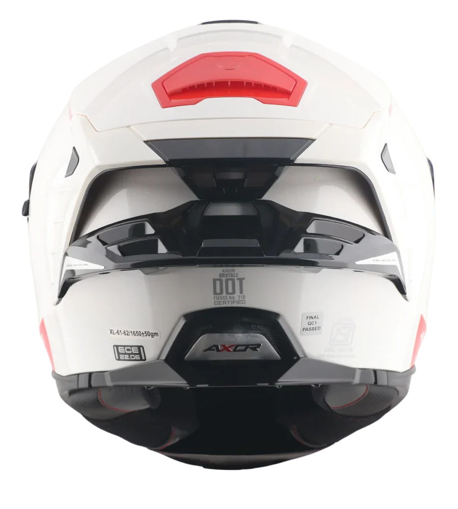 Brutale Solid Colors Dual Spoiler Helmet