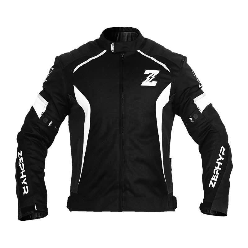 ZEUS ZYPHYR SMART BLACK WHITE JACKET