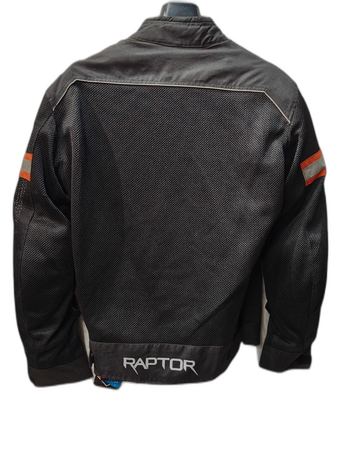 ZUES RAPTOR BLACK ORANGE JACKET