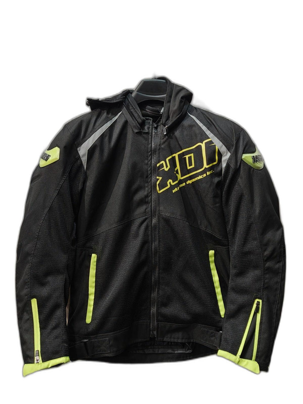 XDI ROUG BLACK FLUO GREEN JACKET