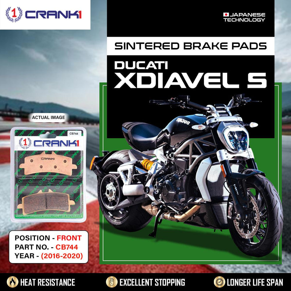 Sintered Brake Pads For Ducati XDiavel S (2016-2020) - Front - CB744 - 2 Sets