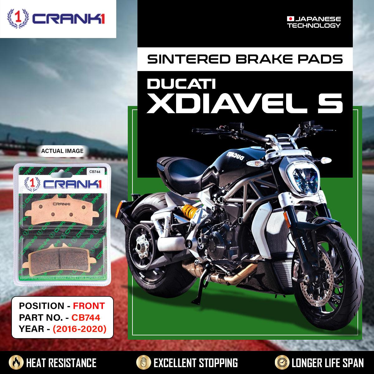 Sintered Brake Pads For Ducati XDiavel S (2016-2020) - Front - CB744 - 2 Sets
