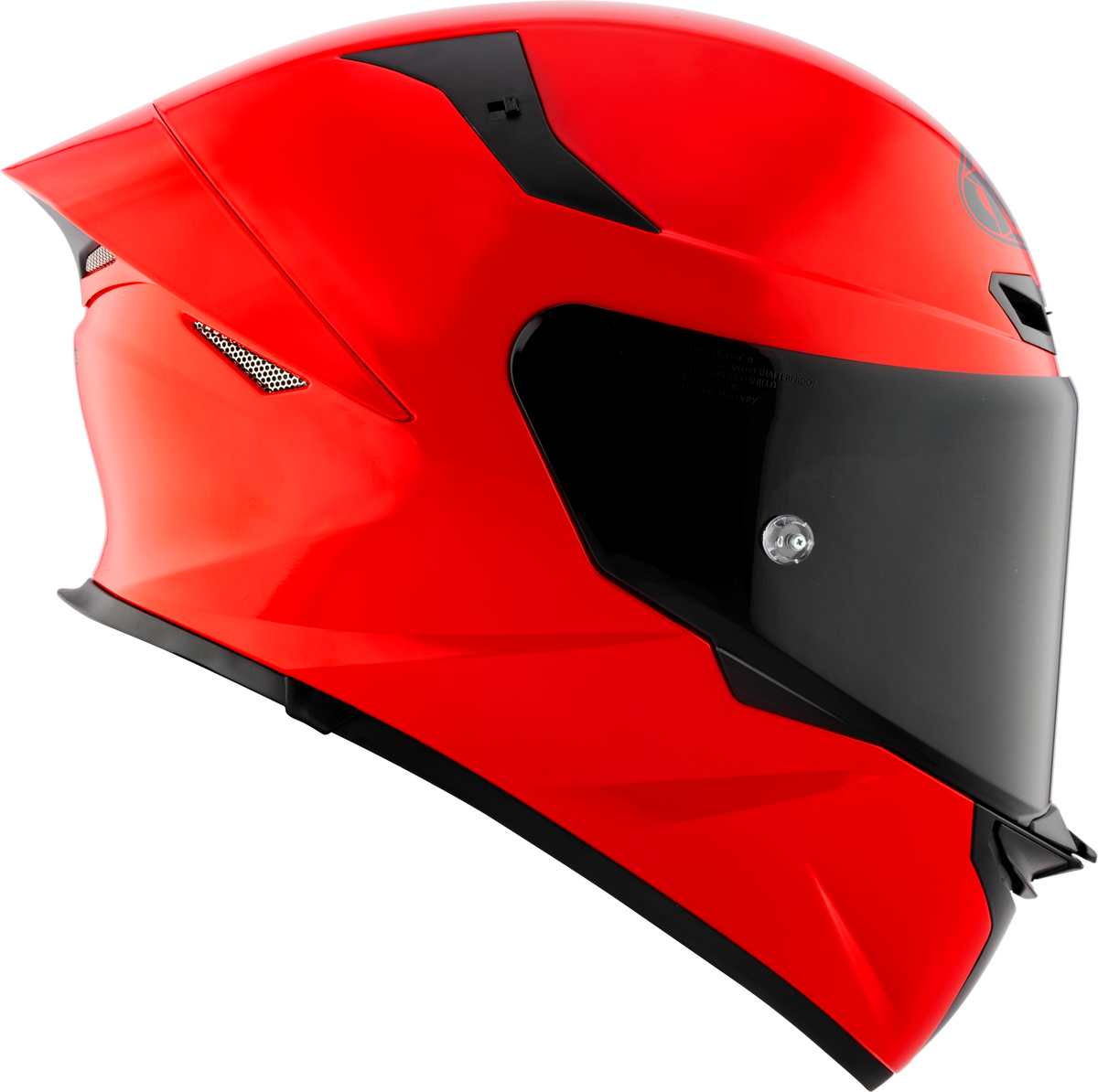 KYT TT Revo Plain Gara Red Gloss Helmet
