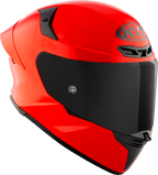KYT TT Revo Plain Gara Red Gloss Helmet