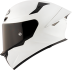 KYT TT Revo Plain Crystal White Matt Helmet