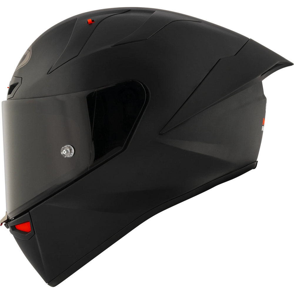 KYT KX1 RACE GP Solid Ice Matt Black Helmet