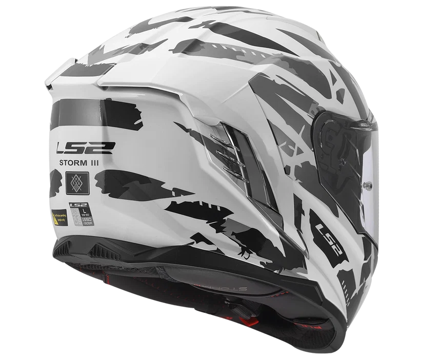 FF818 STORM III KAOS WHITE GREY