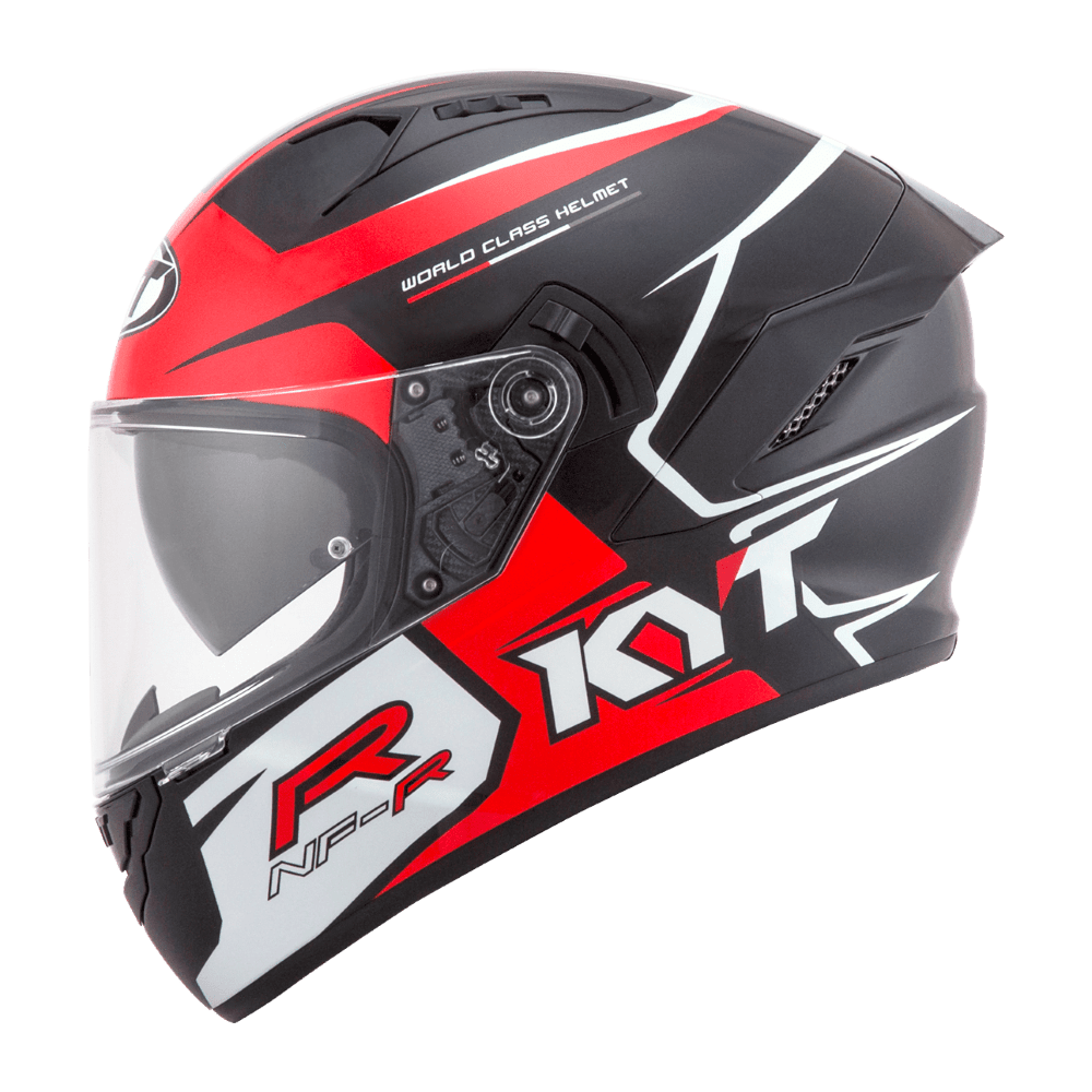 KYT NFR Track Red Gloss Helmet