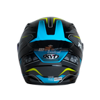 KYT Striker #01 Gloss Black Blue Helmet