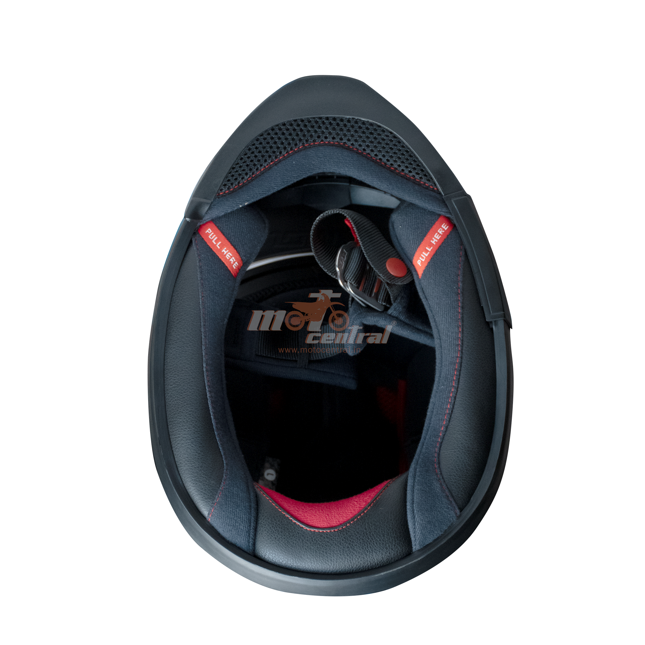 KYT Striker 2V #01 Gloss Grey Blue Helmet