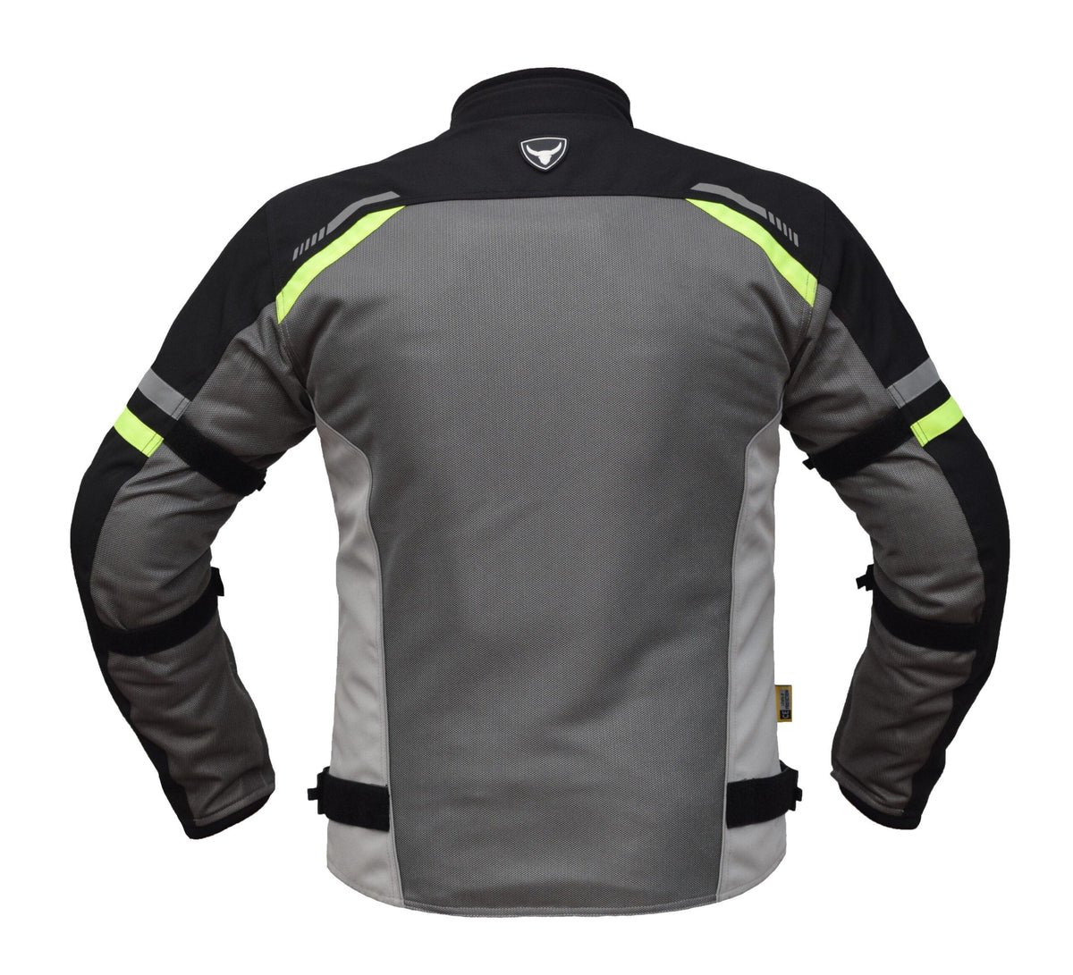 BISON RAPTOR V.2 – BLACK GREY HI-VIZ GREEN JACKET