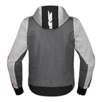 Spidi Hoodie Net Jacket (Grey / Red)