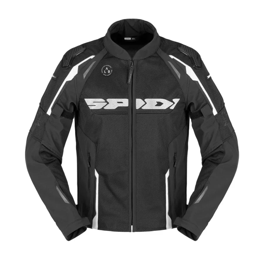 Spidi Race Warrior 2 Net Jacket - Black/White