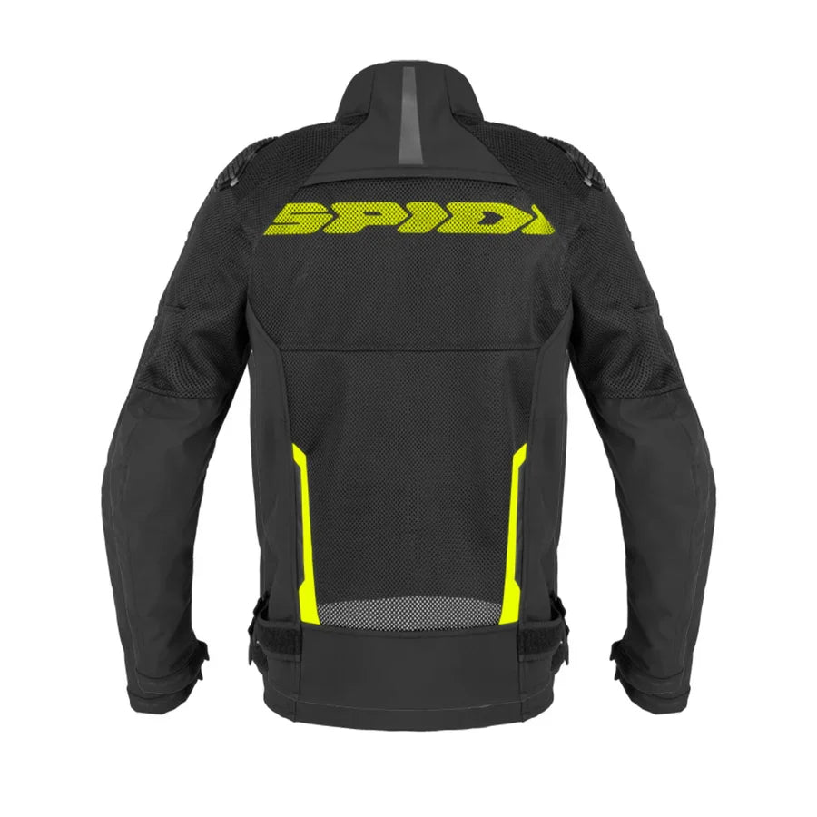 Spidi Race Warrior 2 Net Jacket - Black/Yellow