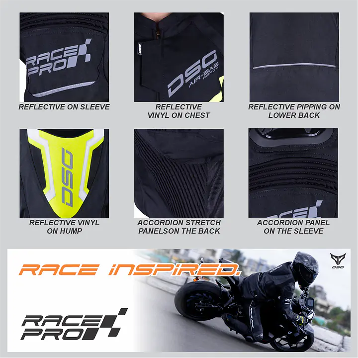 DSG Race Pro V2 Riding Jacket - 1748241685N3TM - Master