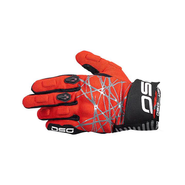 DSG Phoenix Air Riding Glove Black White Red - 17482349637KYW - Master