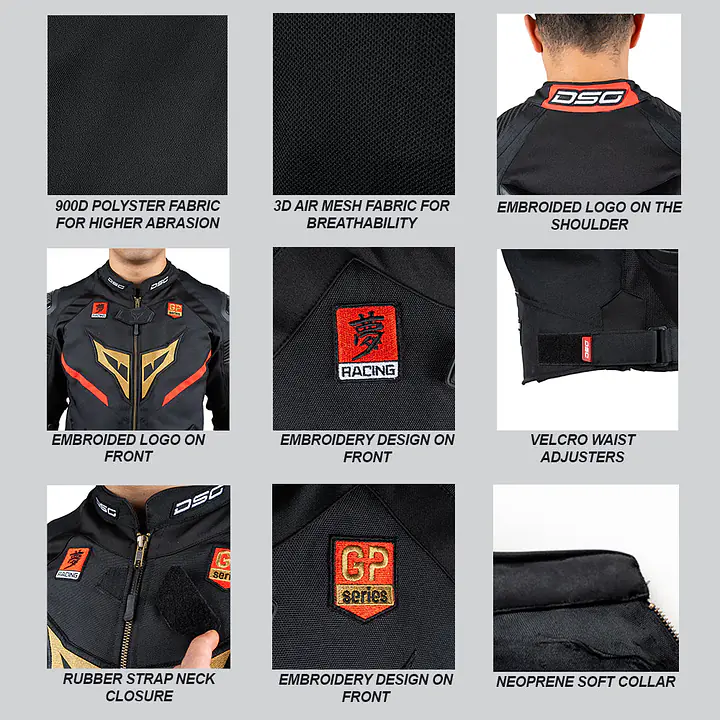 DSG Race Pro Sport Riding Jacket - 1748235325SU30 - Master