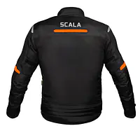 Scala Blaze Riding Jacket - Black and Orange - 1748264923I4FM - Master