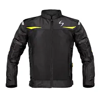 Scala Blaze Riding Jacket - Black and Orange - 1748264923I4FM - Master