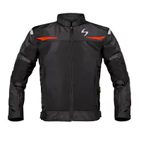 Scala Blaze Riding Jacket - Black and Orange - 1748264923I4FM - Master