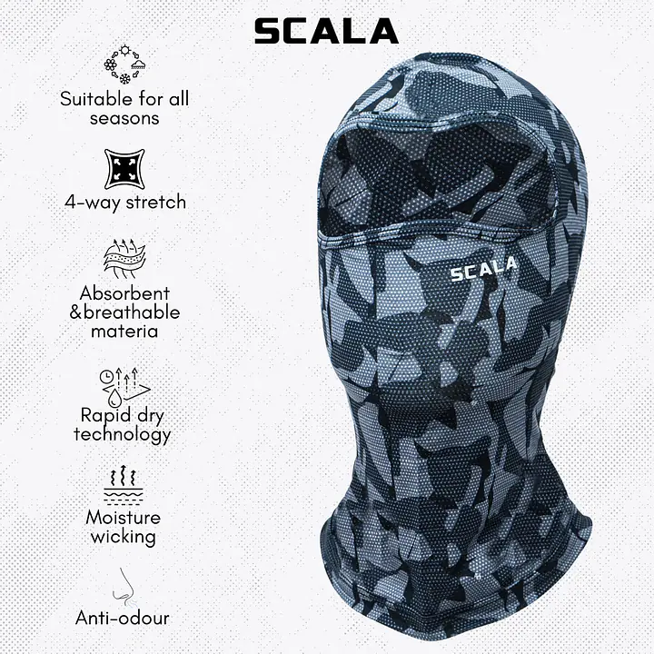 Air-X Single Panel Balaclava- Camouflage Dark Grey - 1748265034D8GK - Master