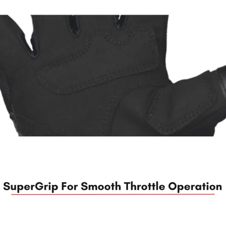 Scala Atlas Glove - Black-Red - 1748265933QMMD - Master