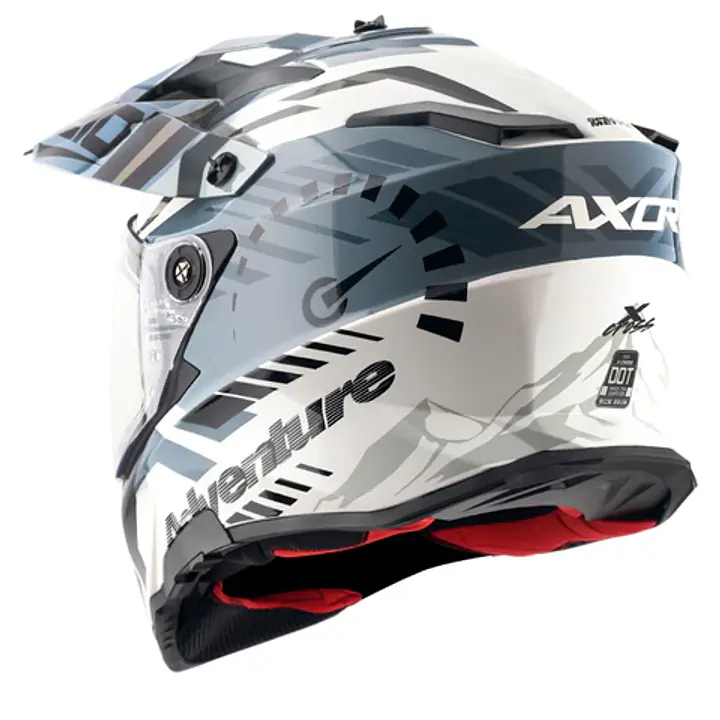 X-Cross Dual Visor Speedometer Helmet - Master