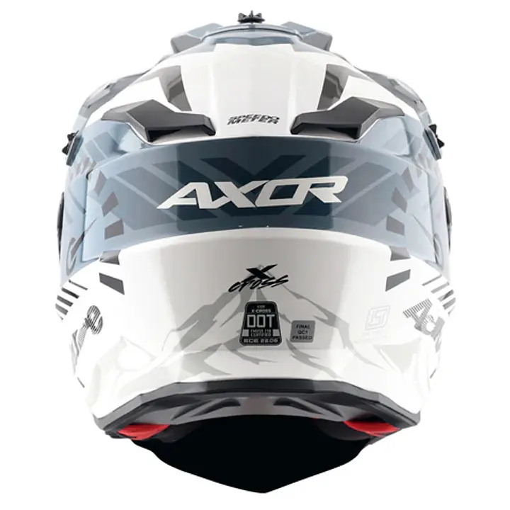 X-Cross Dual Visor Speedometer Helmet - Master