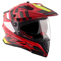 X-Cross Dual Visor Orbit Helmet - Master