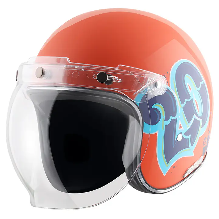 Retro Jet Sportz C13 Helmet - Master
