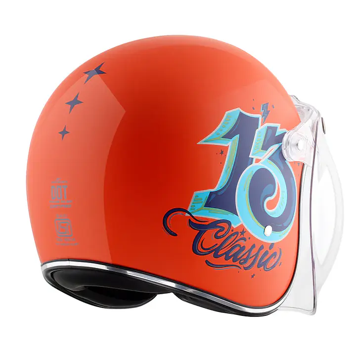 Retro Jet Sportz C13 Helmet - Master