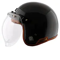Axor Jet Carbon Small Checks helmet with Bubble Visor - Master