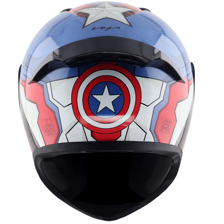 Bolt Marvel Captain America Edition Helmet - Master