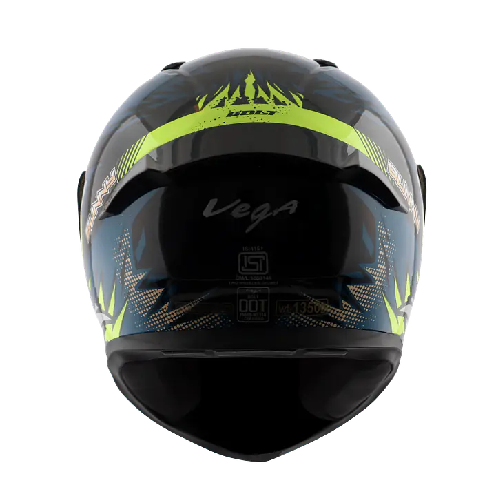 Bolt Bunny Helmet - color: Black Blue, Size: L