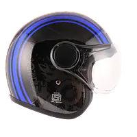 Jet Old School WVisor Helmet - Master