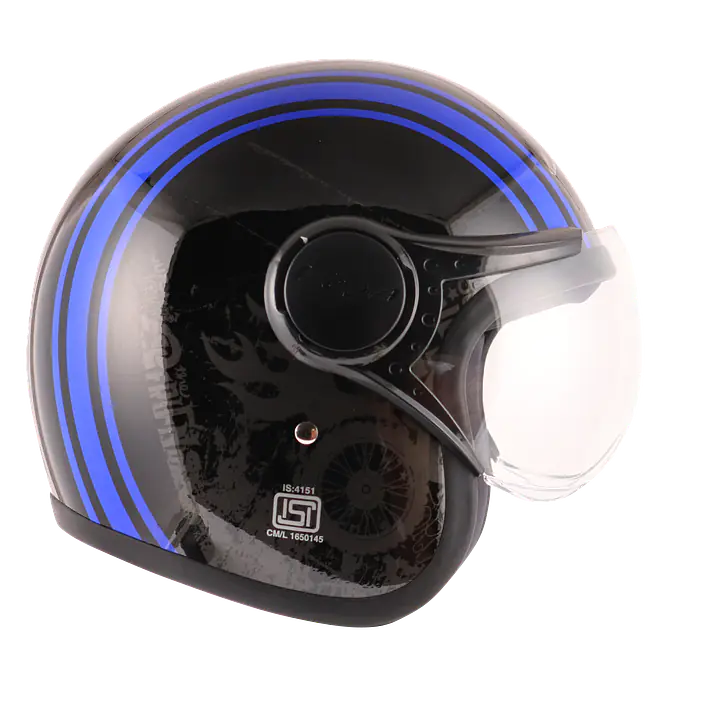 Jet Old School WVisor Helmet - Master
