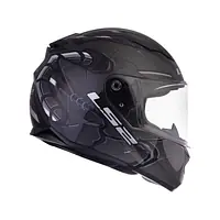 FF320 STREAM EVO ZUKO MATT BLACK GREY WITH PINLOCK - 1748192027QLCP - Master