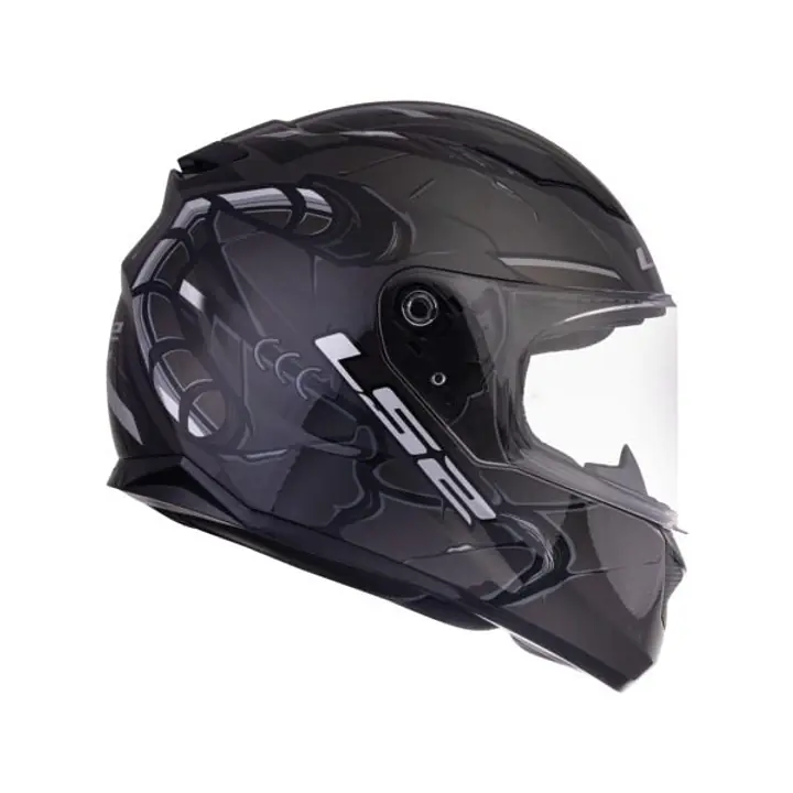 FF320 STREAM EVO ZUKO MATT BLACK GREY WITH PINLOCK - 1748192027QLCP - Master