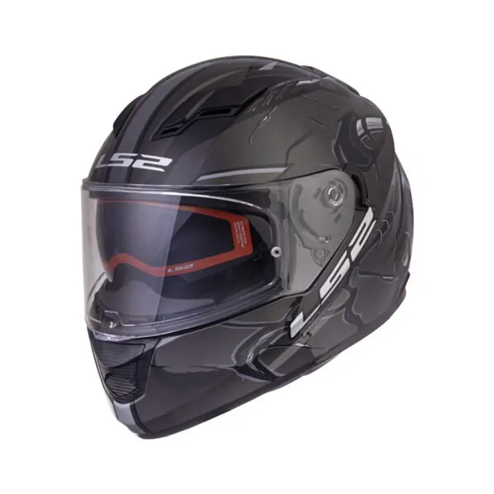 FF320 STREAM EVO ZUKO MATT BLACK GREY WITH PINLOCK - 1748192027QLCP - Master