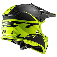MX437 FAST EVO ROAR MATT-GLOSS BLACK HI-VIS YELLOW - 1748192129WM70 - Master