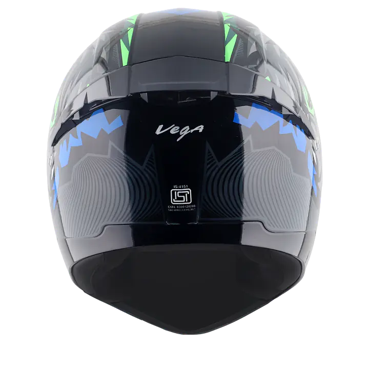 Voyager Killer Helmet - color: Black Blue, Size: M
