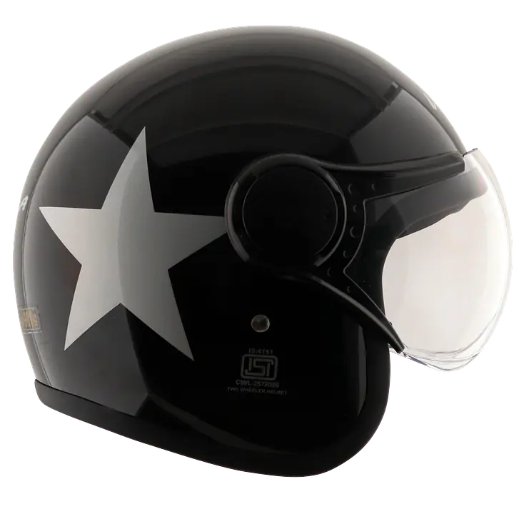 Jet Star W/Visor Helmet - Master